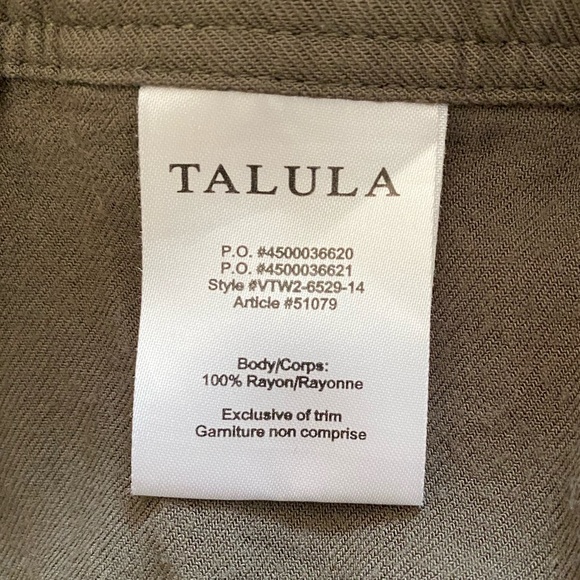 Aritzia Olive Green Overall Shorts - Picture 5 of 6